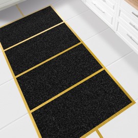 Zlatá dekorativní páska na podlahy, stěny, nábytek