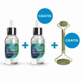2ks Sérum na obličej a dekolt + Masážní přístroj na obličej z jadeitu