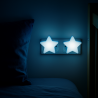 2 za 1: LED světlo do zásuvky Hvězdička