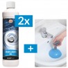 2x GEL PRO ČIŠTĚNÍ POTRUBÍ + Zvon na čištění odpadů zdarma