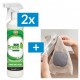 2x Čistič nábytku Eco Green + Hadřík zdarma