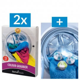2x Ubrousky proti obarvení prádla + Míčky se suchým zipem zdarma