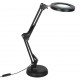 LED stolní lampa s lupou USB