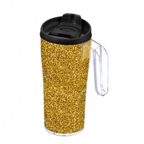 Hrnek na kávu Zlaté třpytky