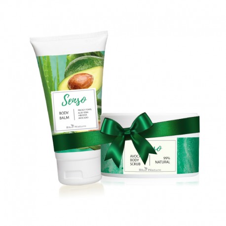 Sada Senzo - avokádo: peeling + tělový balzám