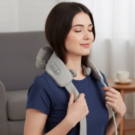 Masážní přístroj - shiatsu masážní límec na krk, ramena a záda
