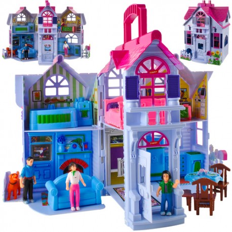 Rozkládací domeček pro panenky