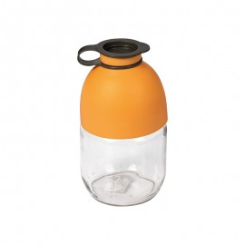 Sklenice-láhev se zátkou M