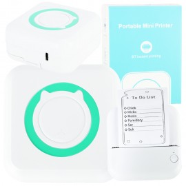 Mini termální tiskárna na fotografie a poznámky, kapesní, Bluetooth