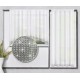 Sada balkonových záclon 400x250 + 150x250 cm