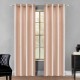 Velurový závěs glamour béžový 140 x 230 cm s průchodkami