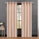 Velurový závěs glamour béžový 140 x 250 cm s průchodkami