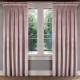 Velurový závěs glamour pudrově růžový 140 x 230 cm s páskou