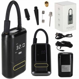 Multifunkční mini kompresor USB na kolo s powerbankou