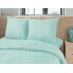 3dílný komplet ložního povlečení s výšivkou, mátová barva, 200x220 cm