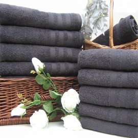 Grafitový froté ručník 50x90 cm