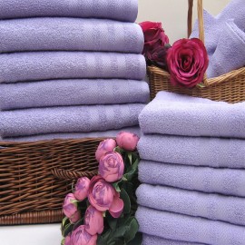 Levandulový froté ručník 70x140 cm