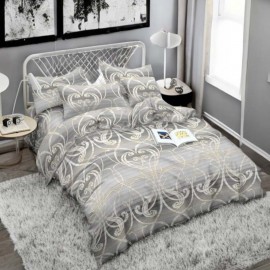 3dílná sada ložního povlečení z bavlněného saténu Arabeska 200x160 cm