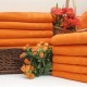 Oranžový froté ručník 50×90 cm