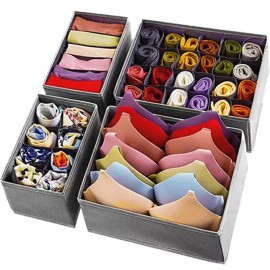 Sada 4 organizérů na drobné oblečení