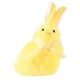 Žlutý zajíček s mašlí - visačka