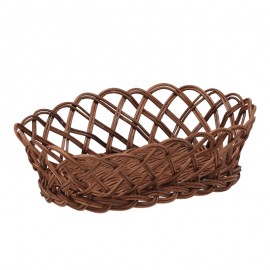 Oválný ratanový košík