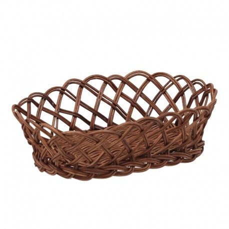 Oválný ratanový košík