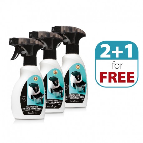 Čisticí prostředek na fritézy a horkovzdušné fritézy 3ks