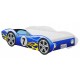 Dětská postel Závodní auto modrá 140 × 70 cm