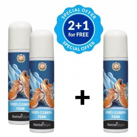 2 + 1 Pěnový šampon na čištění obuvi