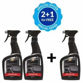 2+1 Přípravek na čištění trouby, grilu a krbu