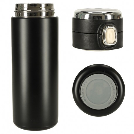 Termoska s LED displejem 420 ml černá