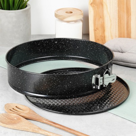 Rozkládací dortová forma s granitovým povrchem