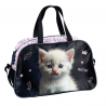Sportovní taška White Kitty