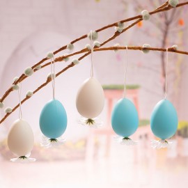 Sada 6 vajíček - velikonoční ozdoby