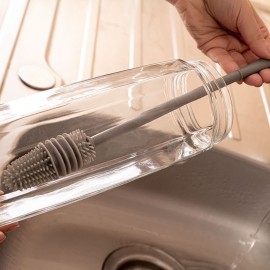 Silikonový kartáč na láhve a sklenice