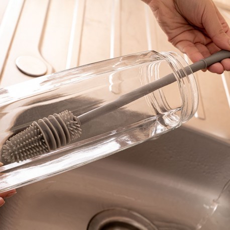 Silikonový kartáč na láhve a sklenice