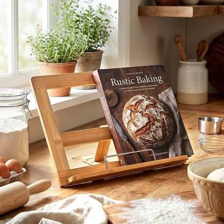 Bambusový stojan na knihu nebo tablet
