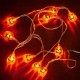 10 LED světla Dýně