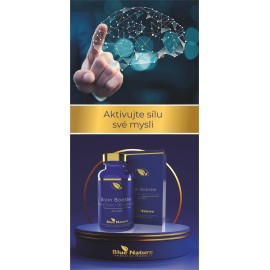 Leták Brain Booster Magnesium + B6 + Ginseng (5 ks.)